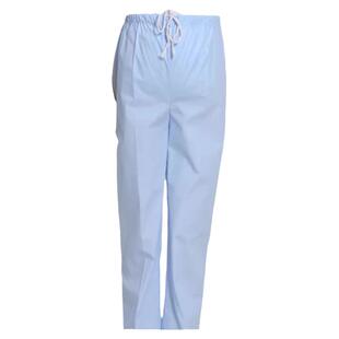 护士孕妇宽松裤子托腹孕妇护士裤服夏冬装白蓝色大码松紧腰孕妇装