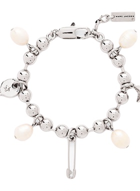 【新品】MARC JACOBS/莫杰 MJ 金属星星钥匙设计时尚手链