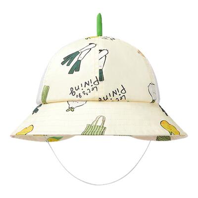 巴拉巴拉婴儿渔夫帽宝宝遮阳帽薄