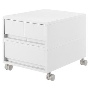 霜山抽屉式收纳盒衣柜衣物整理盒桌面A4文件收纳盒厨房工具储物盒