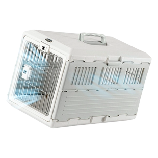 爱丽思可折叠宠物便携外出箱猫包车载狗笼子中小型兔子猫咪狗狗笼