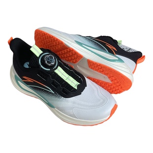 安踏儿童25春款PG7男童凌峰系列跑鞋耐磨纽扣运动鞋312515516