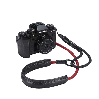 适用理光GR3/4富士XT5/X100VI佳能R50索尼A7C2肩带腕带二合一真皮
