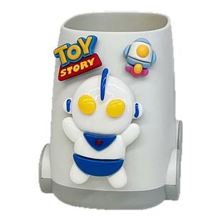 可爱笔筒大容量学生桌面文具收纳盒男孩办公室儿童高颜值创意笔桶