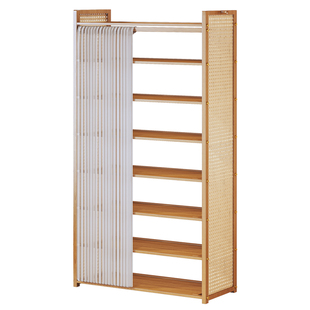 鞋架多层家用入户门口小窄玄关省空间防尘鞋柜出租房用鞋子收纳架