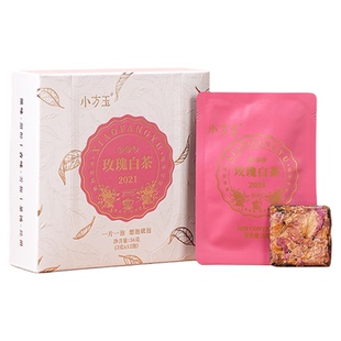泰美小方玉福鼎白茶玫瑰花茶独立小包装调味茶冲泡茶包养生茶饮