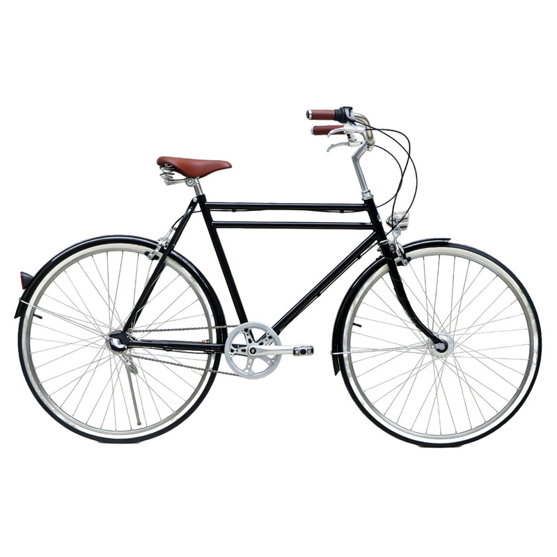 DayDayBike黑色28双轻便车/通勤自行车