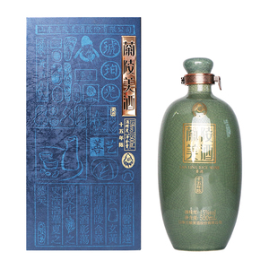 兰陵美酒15年陈15度500mL甜型特型黄酒黍米枸杞旗舰店