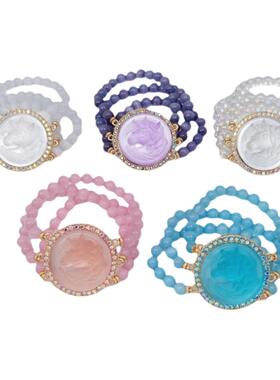 KF欧美男女独角兽手镯精致时尚