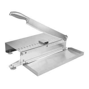 铡刀家用小型不锈钢切片机切肉闸刀药材切片刀鸡爪厨房鸡神器鸭刀