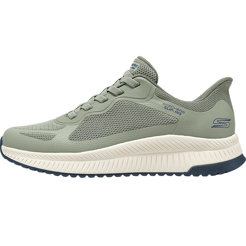 SKECHERS斯凯奇男子BOBS SQUAD 4运动休闲鞋BOBS118423-OLV