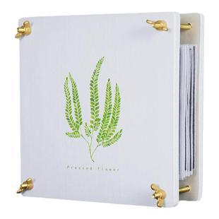 压花板押花器植物标本自制套装手工制作树叶干花材料包水果片工具