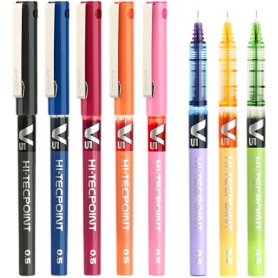 百乐经典款V5直液式中性笔