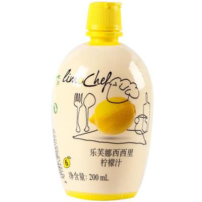 乐芙娜西西里柠檬汁祛腥200ml
