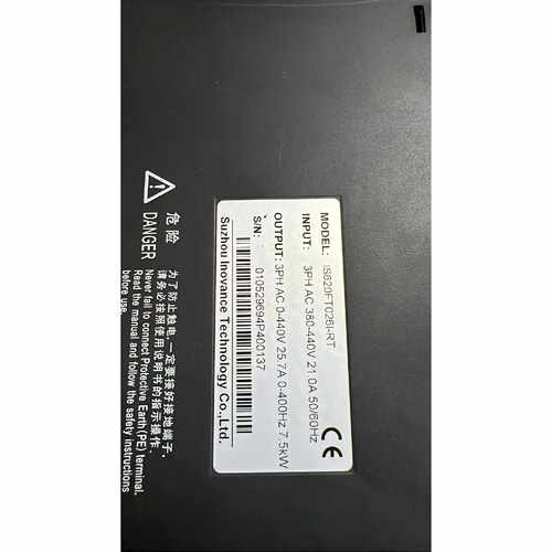 议价汇川INOVANCE伺服驱动器 IS620FT026I-RT
