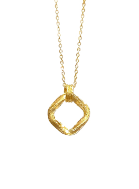 莫比乌斯几何项链送女友礼物