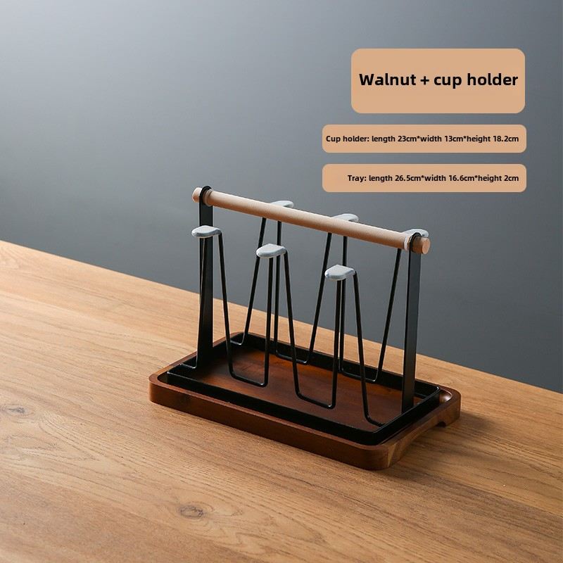 杯架玻璃杯架水杯倒挂架杯架置物架茶杯架咖啡杯收纳架倒挂架客厅