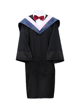高质量学士服大学生礼服导师研究生硕士博士服工科文科学位毕业袍