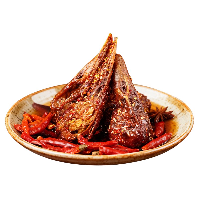 香辣解馋【个大肉多】香酥大鸭头