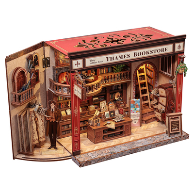 泰晤士书店手工diy小屋