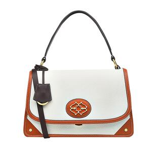 Radley英国奢品牛皮拼色手提包时髦约会通勤精致CORDING STREET