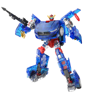 咖宝车神晶兽战队晶钻王霍克经典变形汽车合体变形机甲机器人玩具