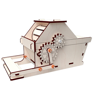 一等奖科技小制作科学发明打谷机初中生自制爱国手工diy材料实验