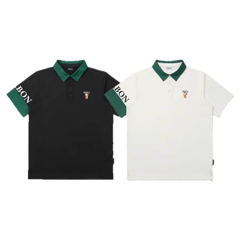 25夏季韩国高尔夫球服男款短袖T恤POLO户外运动防晒冰感轻薄高弹