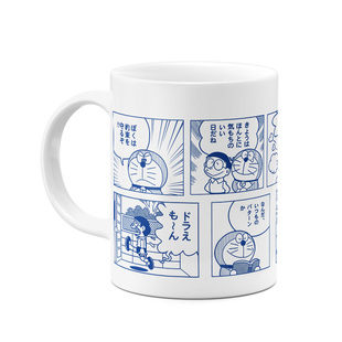 哆啦a梦漫画日文可爱蓝色马克杯陶瓷日式咖啡奶茶杯餐饮生日礼品