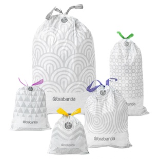 brabantia柏宾士专用垃圾袋加厚家用抽绳手提大号小号环保塑料袋