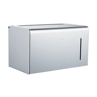 九牧加长纸巾盒可视孔免打孔擦手纸盒置物架马桶纸巾架厕纸架卷纸