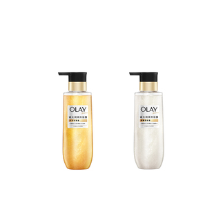 OLAY玉兰油鎏光润泽沐浴露烟酰胺角鲨烷玻尿酸钠果酸滋润持久留香