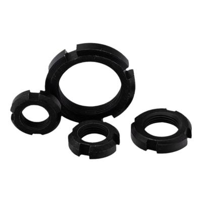 圆螺母国标锁紧螺母开槽止