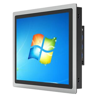 聚晨全封闭工业电容工控一体机嵌入式工位电阻安卓触摸显示屏电脑