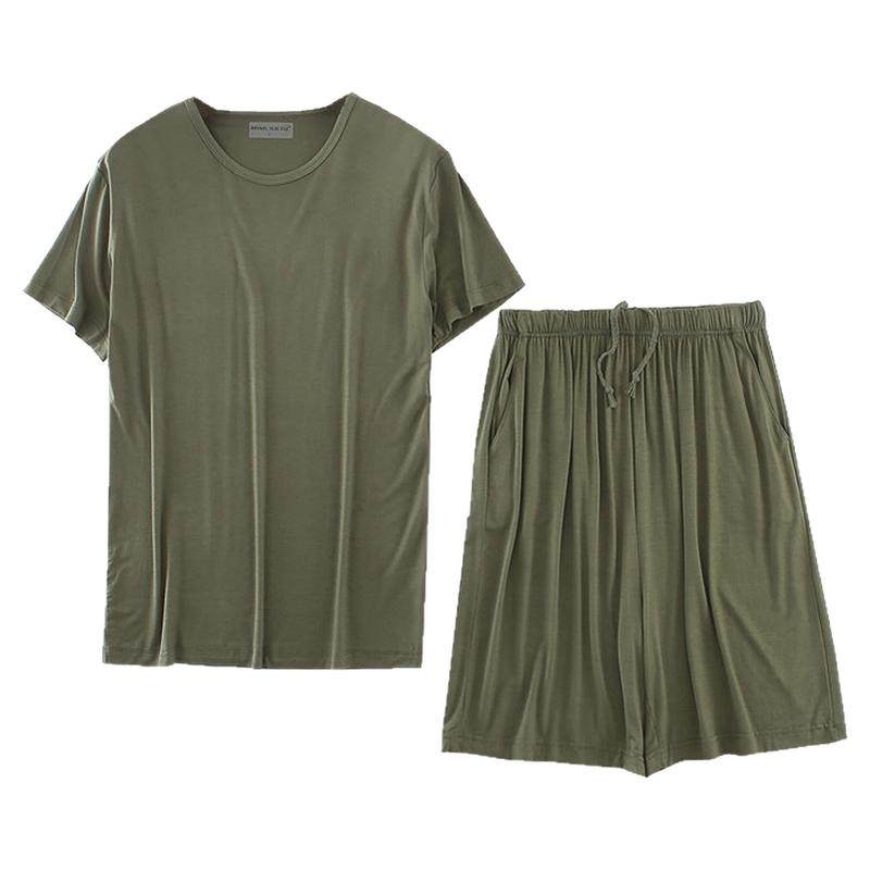 莫代尔中老年短裤加大码家居服