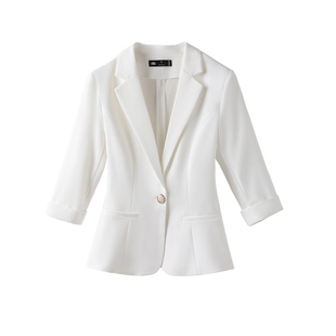 职业连衣裙女夏季两件套主持人正装小西装外套工作服女西服套装裙