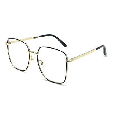 复古方框抗蓝光眼镜网红素颜近视眼睛框抗辐射电脑护眼平光眼镜男