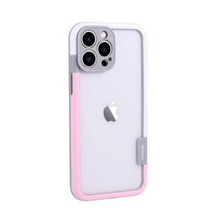 适用于苹果iPhone17Promax/16Pro/15Pro硬胶加软胶无背板散热边框精准摄像头孔镂空简约撞色超薄防摔air