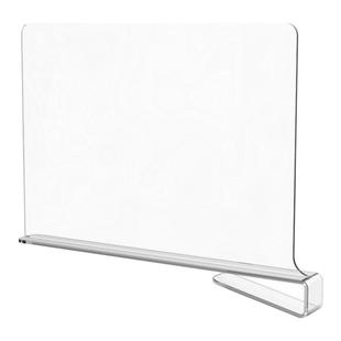 衣柜衣服隔断竖立挡板透明亚克力隔板分割柜子分隔栏整理收纳神器