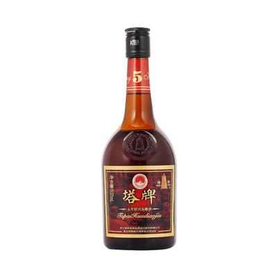 绍兴黄酒塔牌五年陈酿600ml瓶装