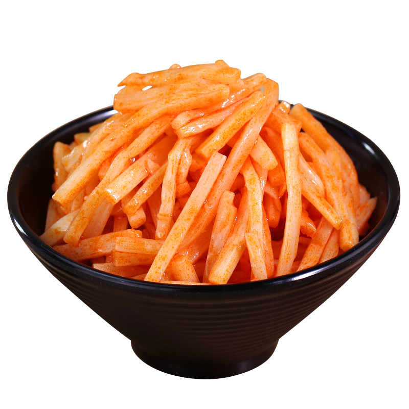 红油笋丝下饭菜香辣开胃