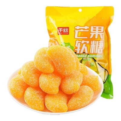千丝芒果软糖水果味婚庆喜糖