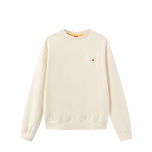 wigglewiggle秋冬笑脸花卫衣圆领宽松男女款丁真同款男女同款