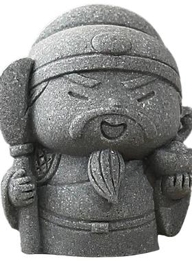 青砂石国风玄学文创礼品小摆件