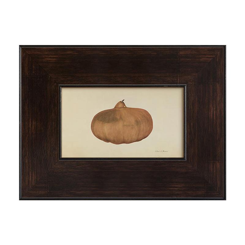 《葫芦福禄》法式中古风餐厅装饰画小众艺术挂画玄关中式复古画框