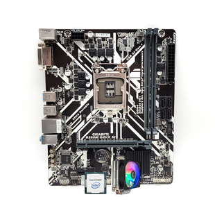 i5 9400F 8500 9600KF I3 8100 9100F技嘉B360M主板CPU套装二手