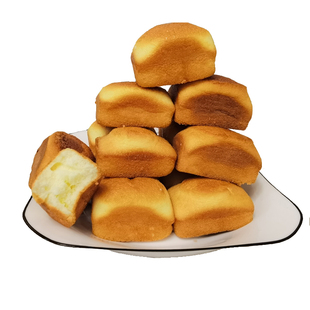 传统老式鸡蛋糕轻咸蛋糕清香面包早餐充饥即食糕点零食小点心