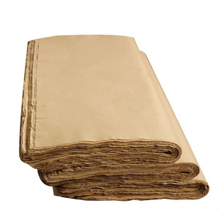 赋古韵 初学颜体隶书毛边纸100张纯手工竹浆无格半生熟富阳元书纸