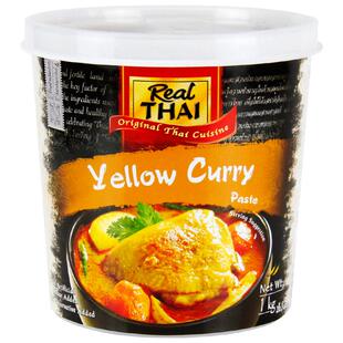 泰国丽尔泰黄咖喱酱1kg鸡肉牛肉调味家用商用咖喱膏鱼蛋原装进口