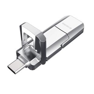 爱国者固态u盘256g手机电脑两用优盘双接口正品高速USB3.1移动U盘